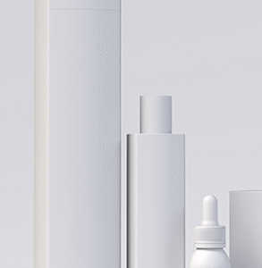 Mockup 3D Embalagem Cosméticos